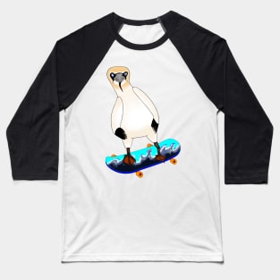 Skateboarding gannet Baseball T-Shirt